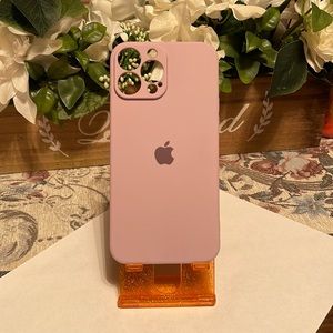 iPhone 13 pro max purple silicone case